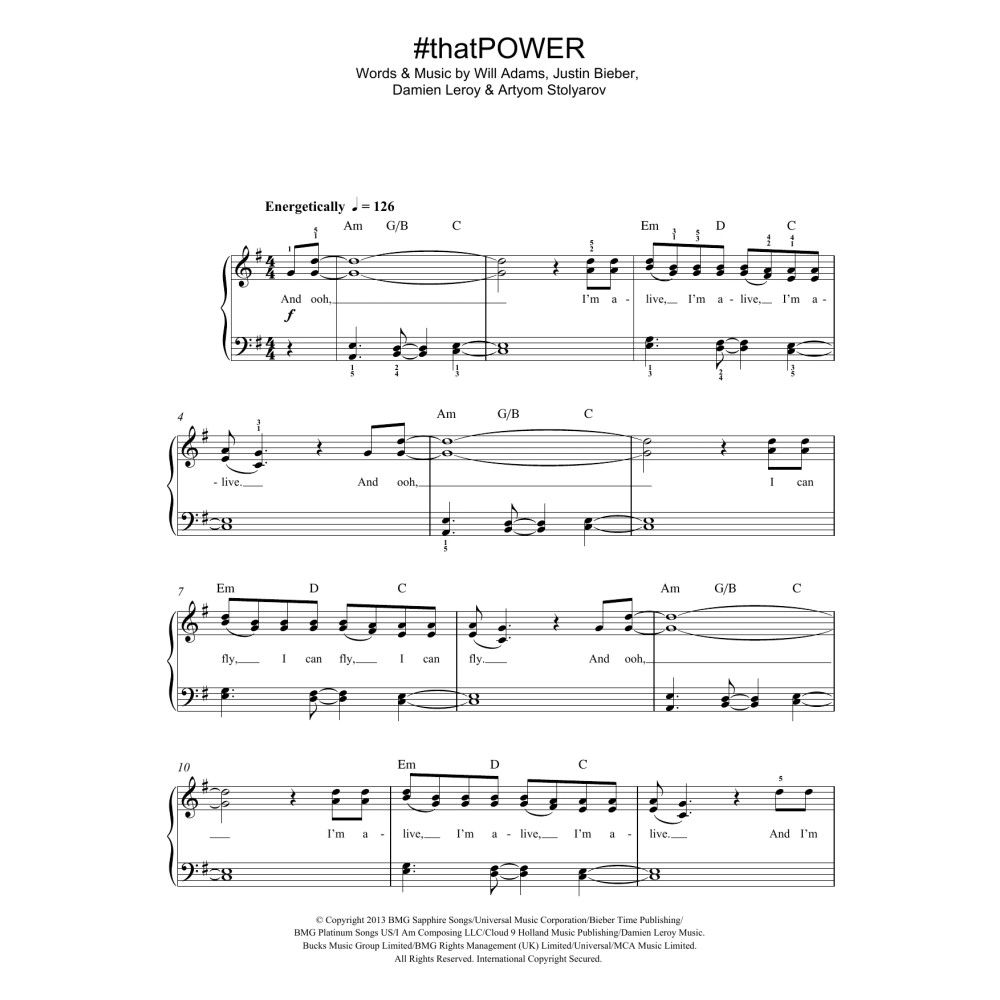 thatPOWER (featuring Justin Bieber)