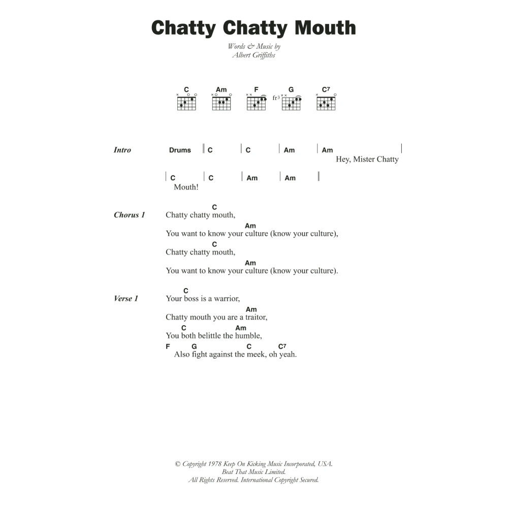 Chatty Chatty Mouth