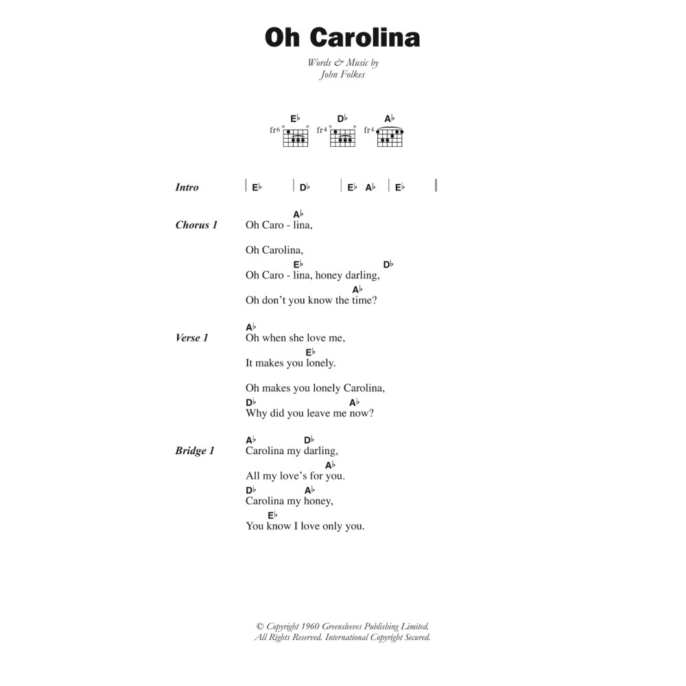 Oh Carolina
