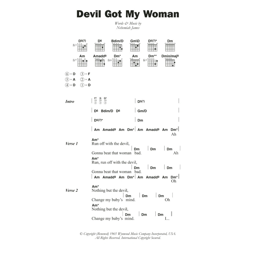Devil Got My Woman