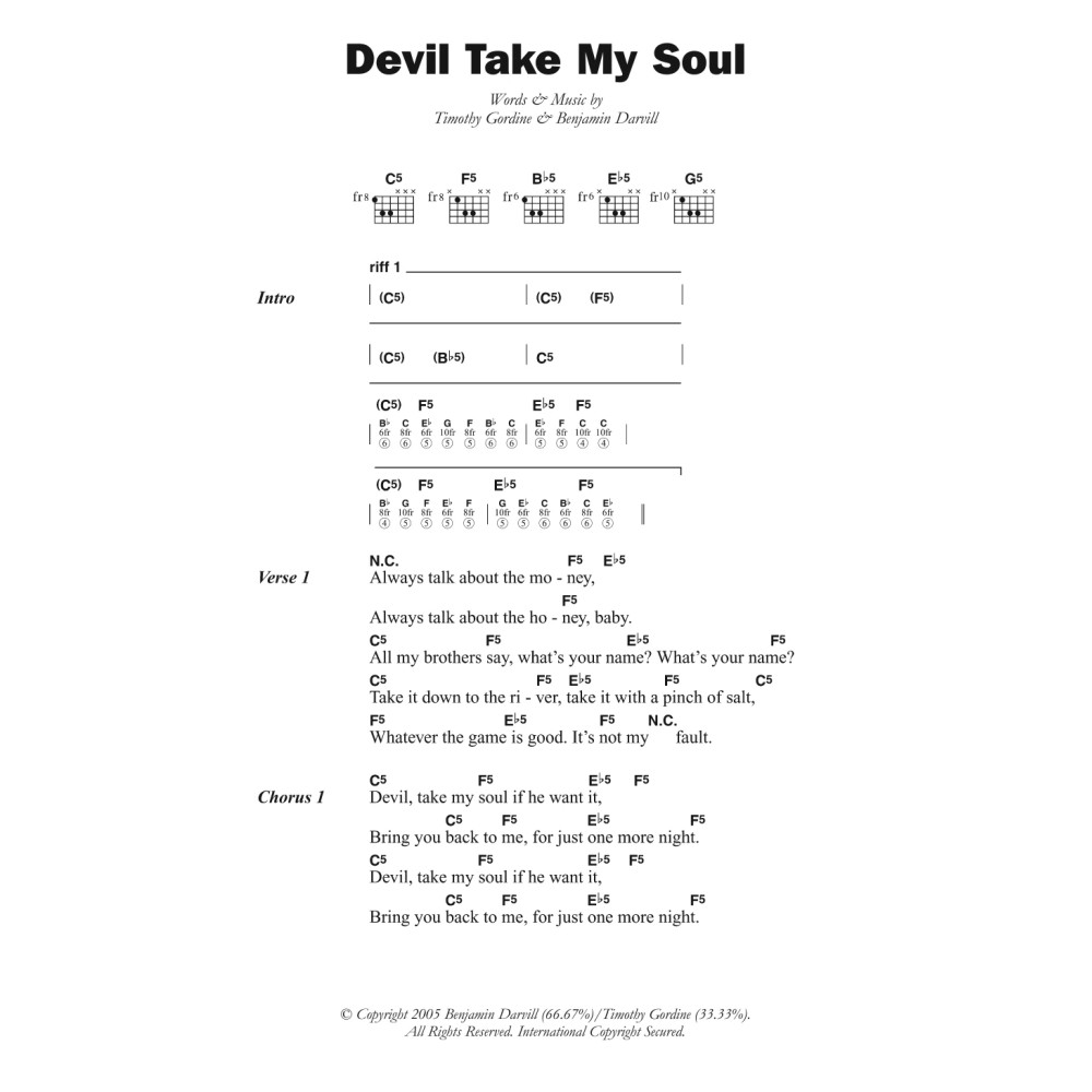Devil Take My Soul