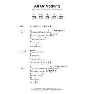All Or Nothing