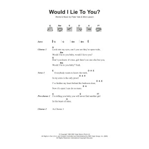 Would I Lie To You?