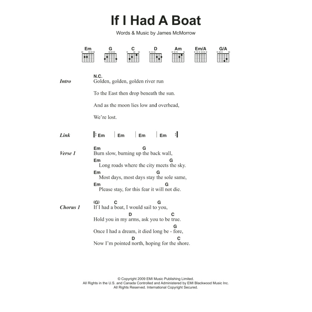 If I Had A Boat