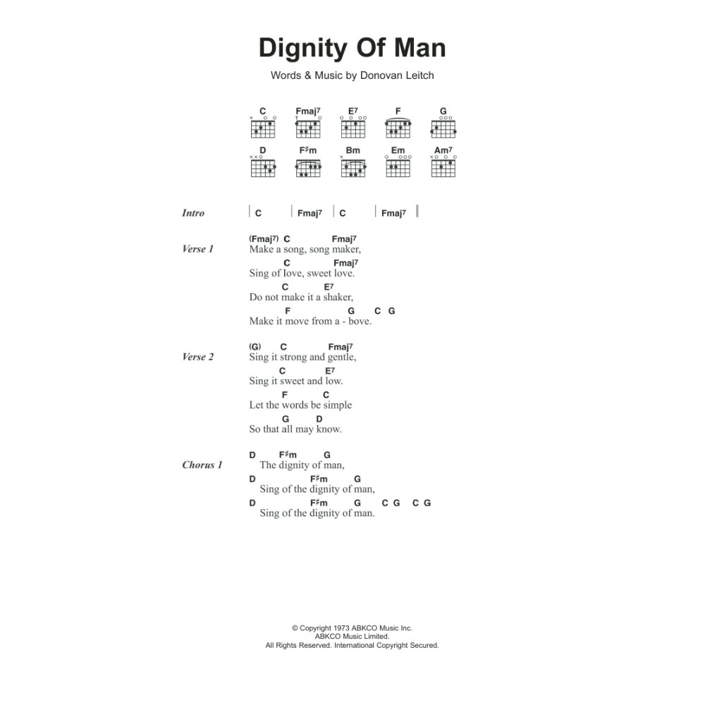 Dignity Of Man