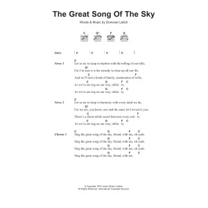 The Great Song Of The Sky