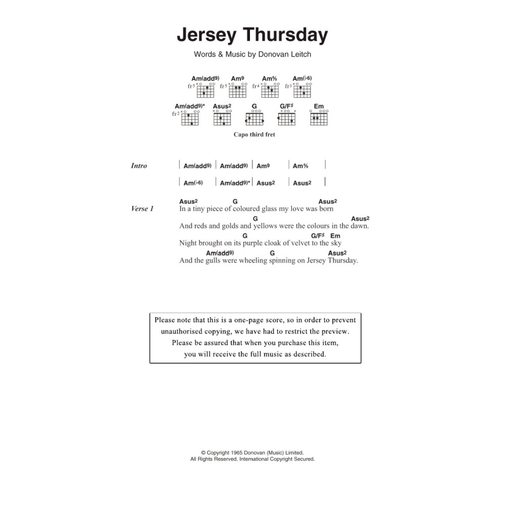 Jersey Thursday