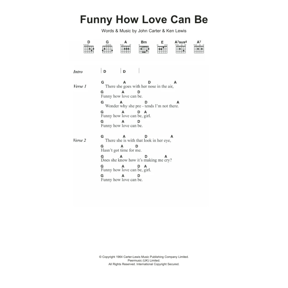 Funny How Love Can Be