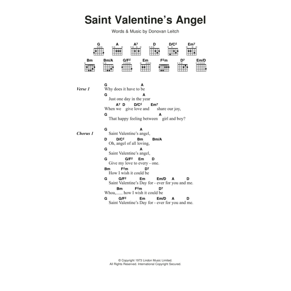 Saint Valentine's Angel