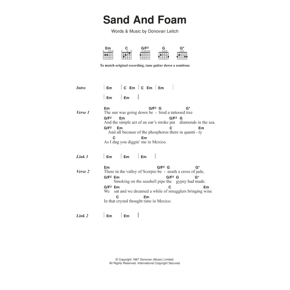 Sand And Foam