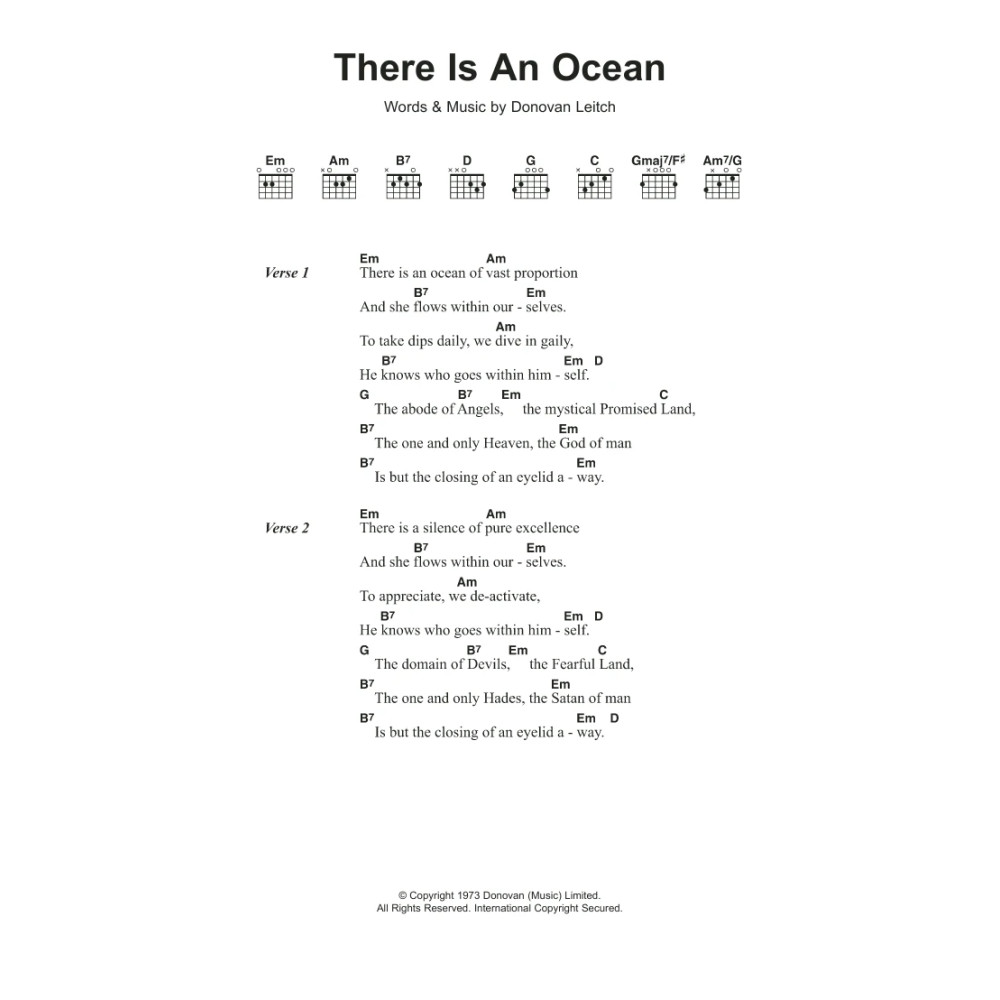There Is An Ocean
