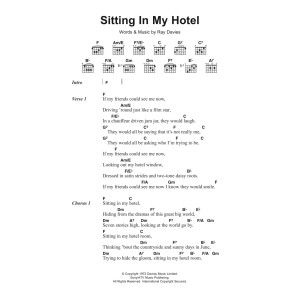 Sitting In My Hotel
