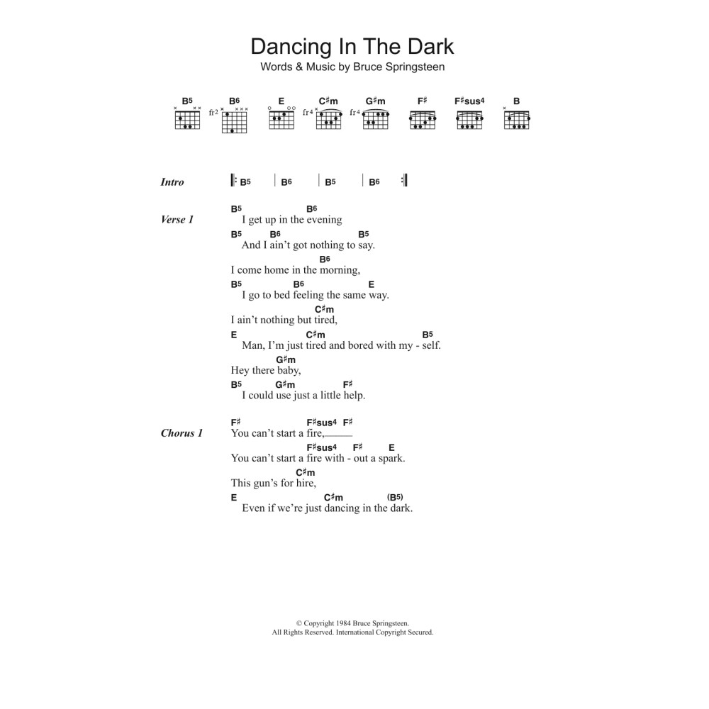 Dancing In The Dark