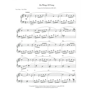 On Wings Of Song
