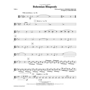 Bohemian Rhapsody (arr. Mark Brymer) - Viola