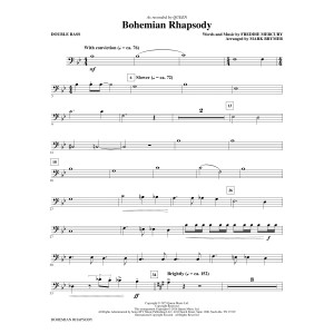 Bohemian Rhapsody (arr. Mark Brymer) - Double Bass