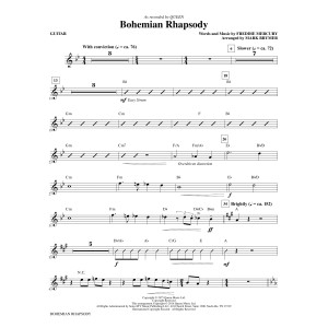 Bohemian Rhapsody (arr. Mark Brymer) - Guitar