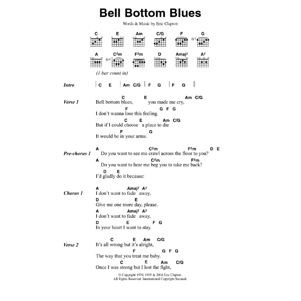 Bell Bottom Blues