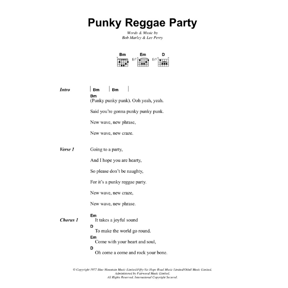 Punky Reggae Party
