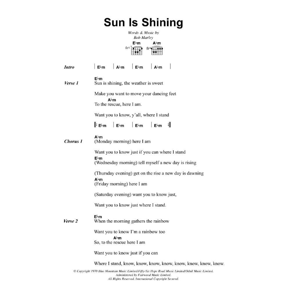 Sun Is Shining