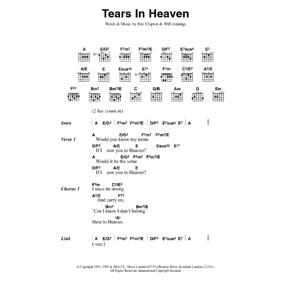 Tears In Heaven