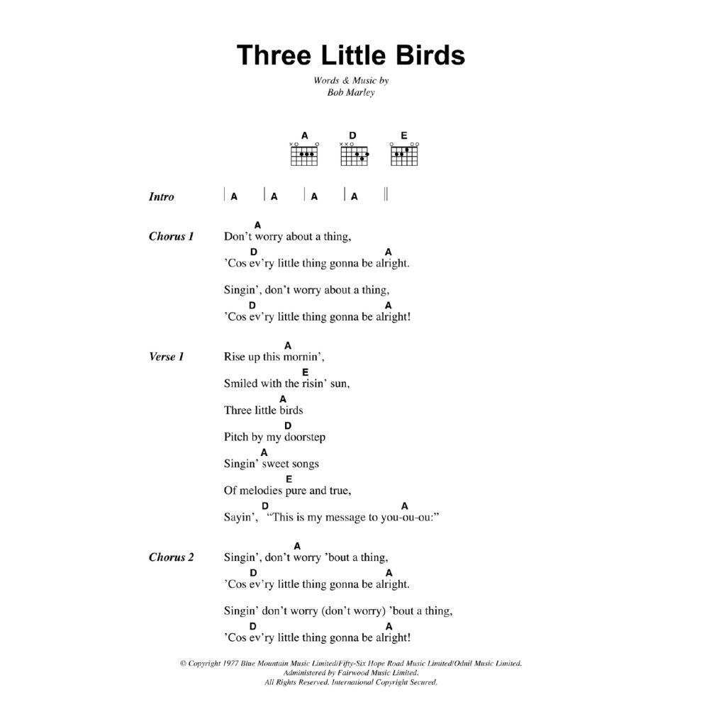 Three Little Birds