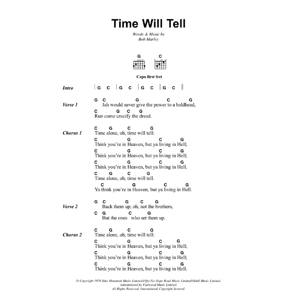 Time Will Tell