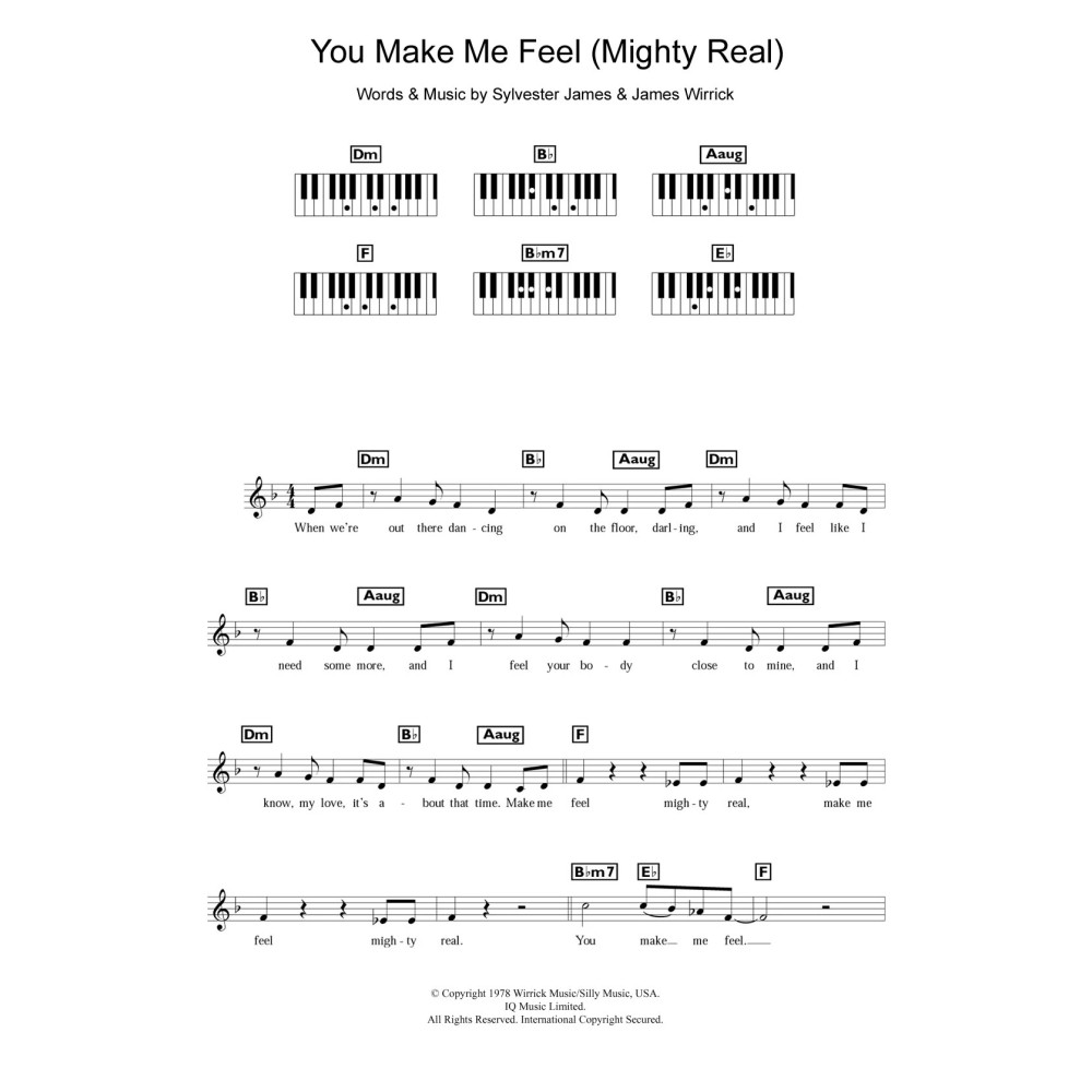 You Make Me Feel (Mighty Real)