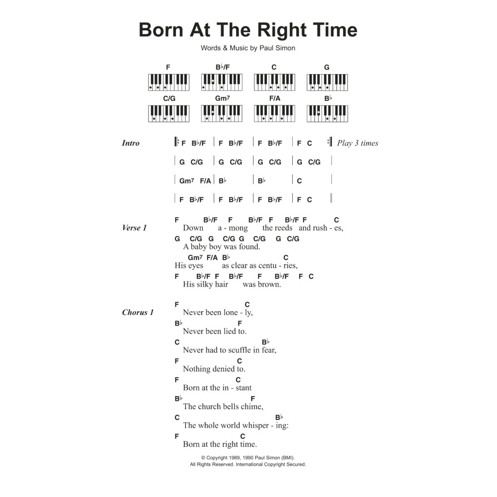 Born At The Right Time