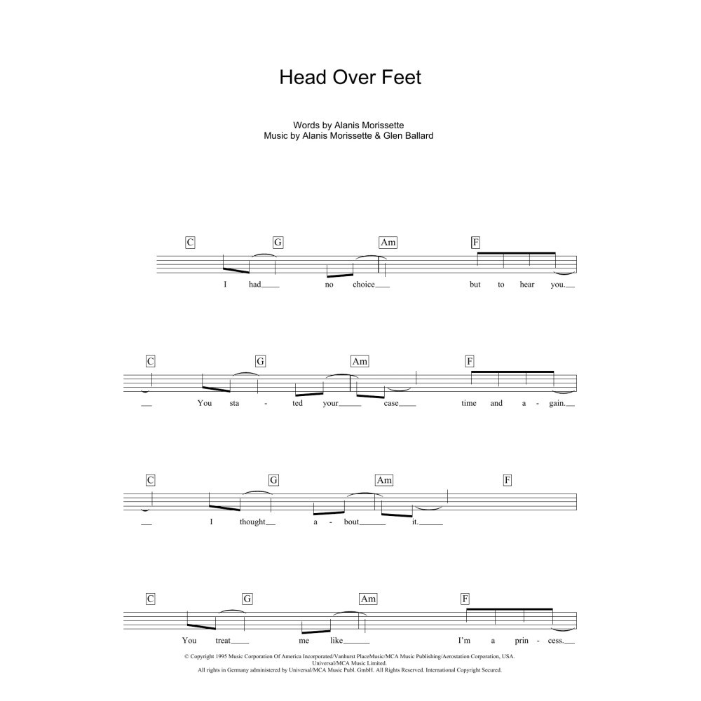 Head Over Feet