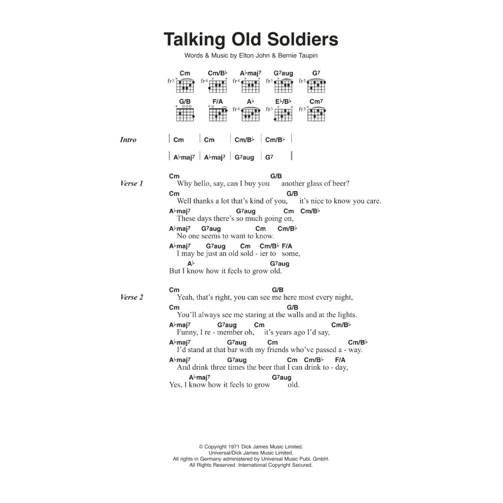 Talking Old Soldiers