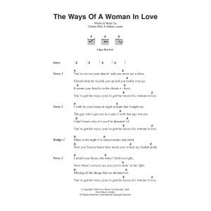 The Ways Of A Woman In Love