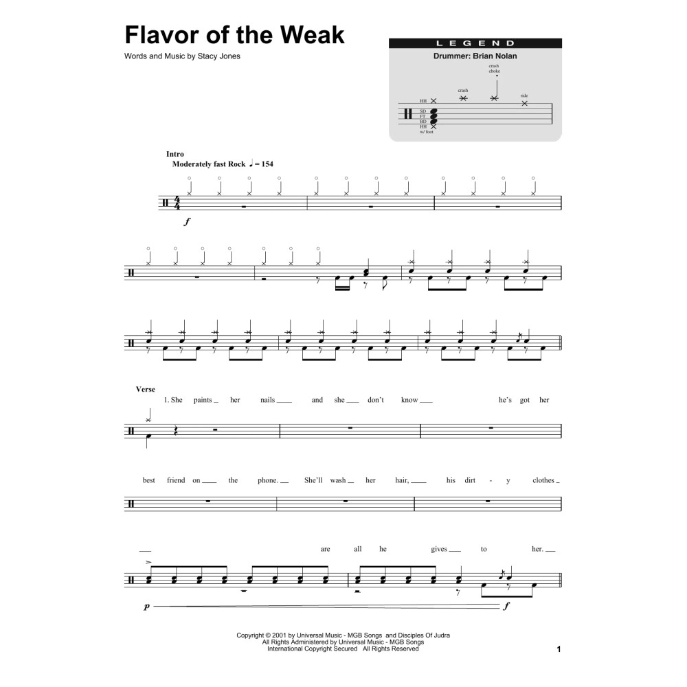 Flavor Of The Weak