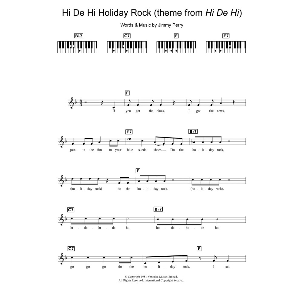 Hi De Hi Holiday Rock (theme from Hi De Hi)