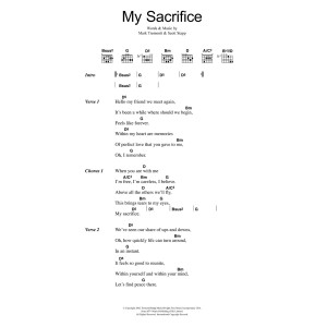 My Sacrifice