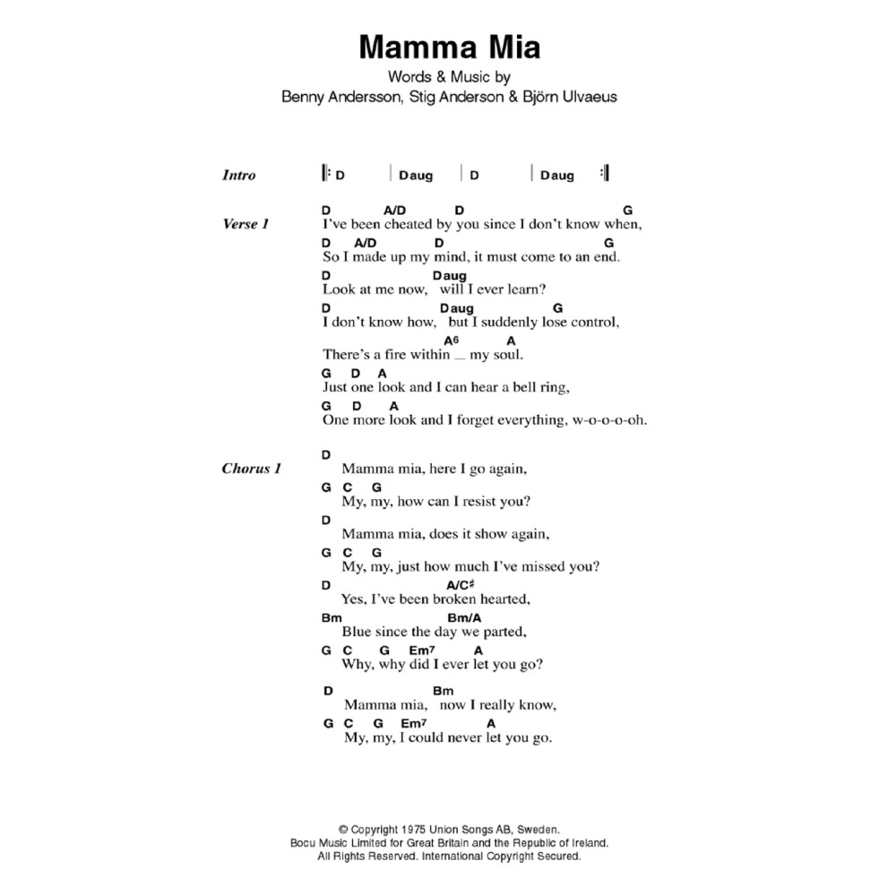 Mamma Mia