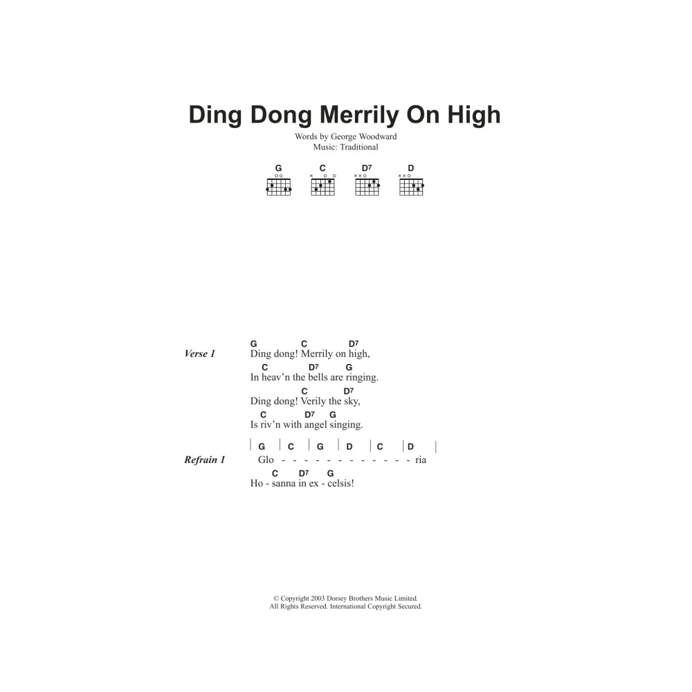 Ding Dong! Merrily On High