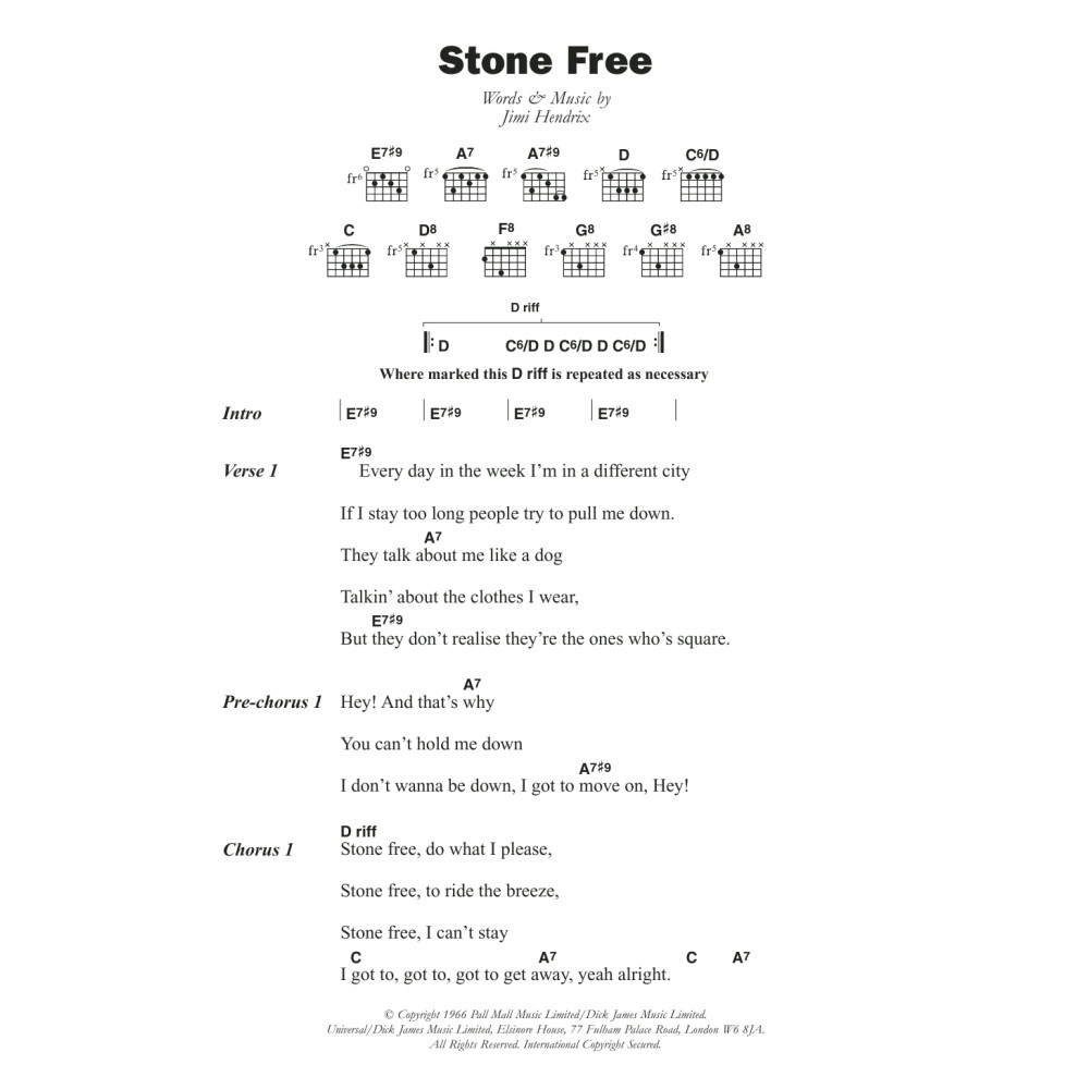 Stone Free