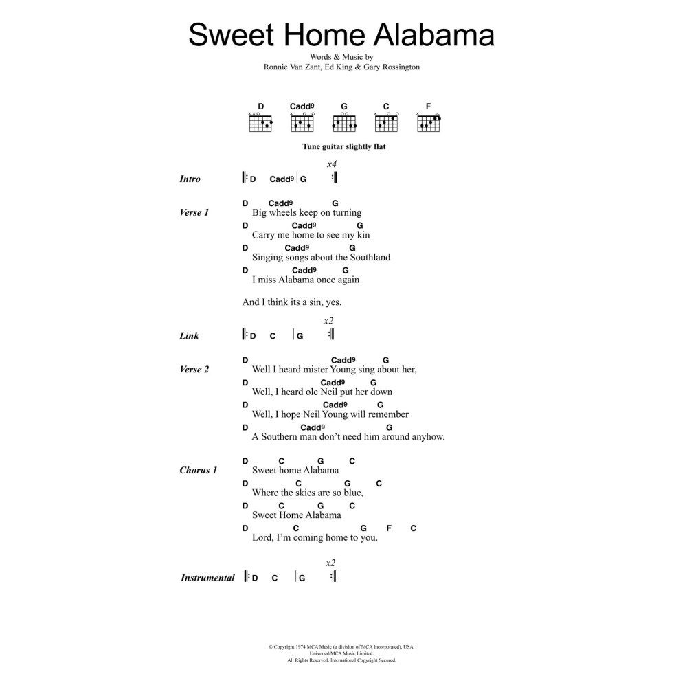 Sweet Home Alabama