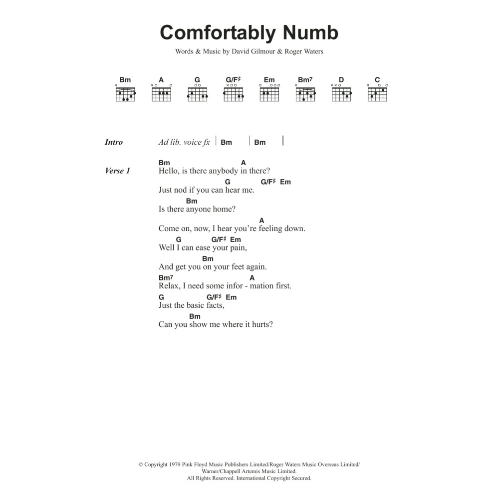 Comfortably Numb