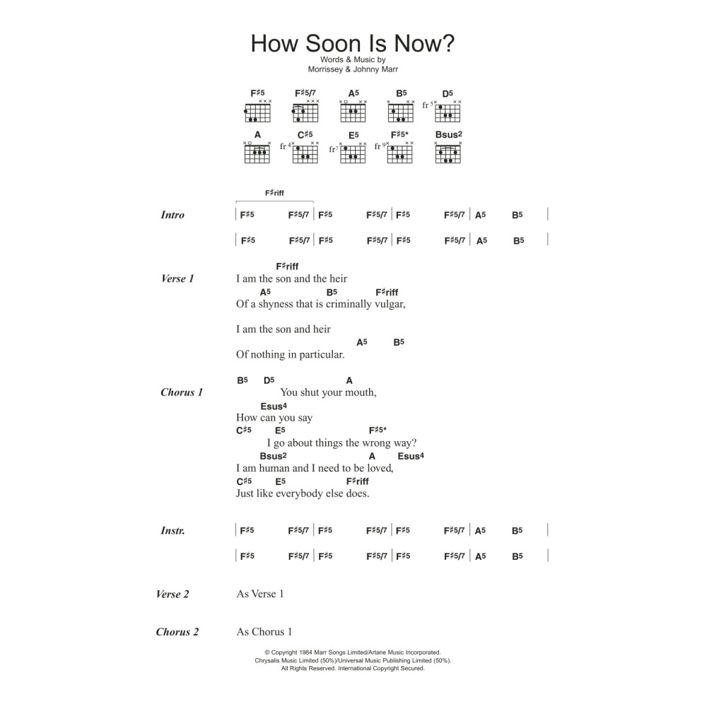 How Soon Is Now?