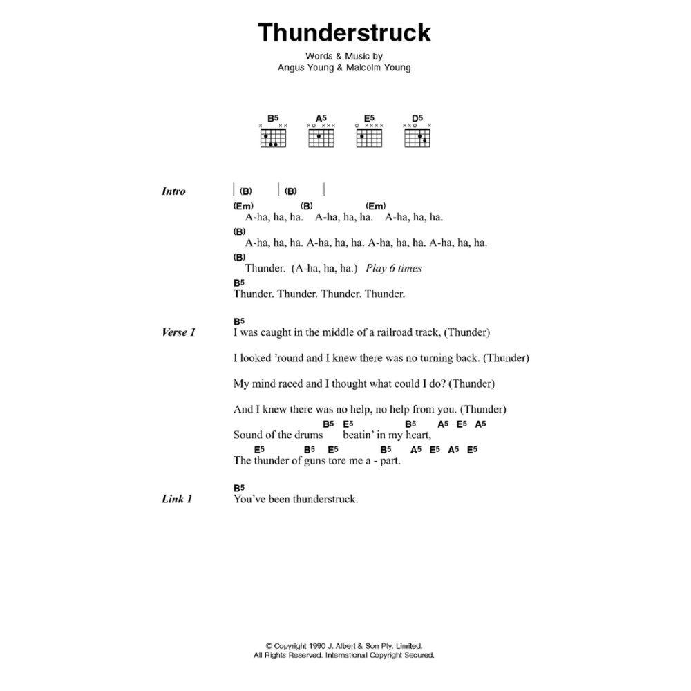 Thunderstruck