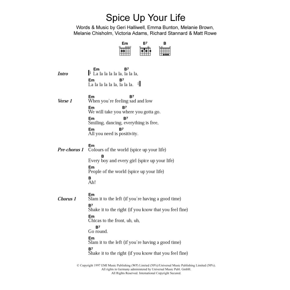 Spice Up Your Life