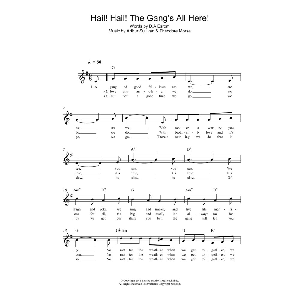 Hail! Hail! The Gang's All Here!