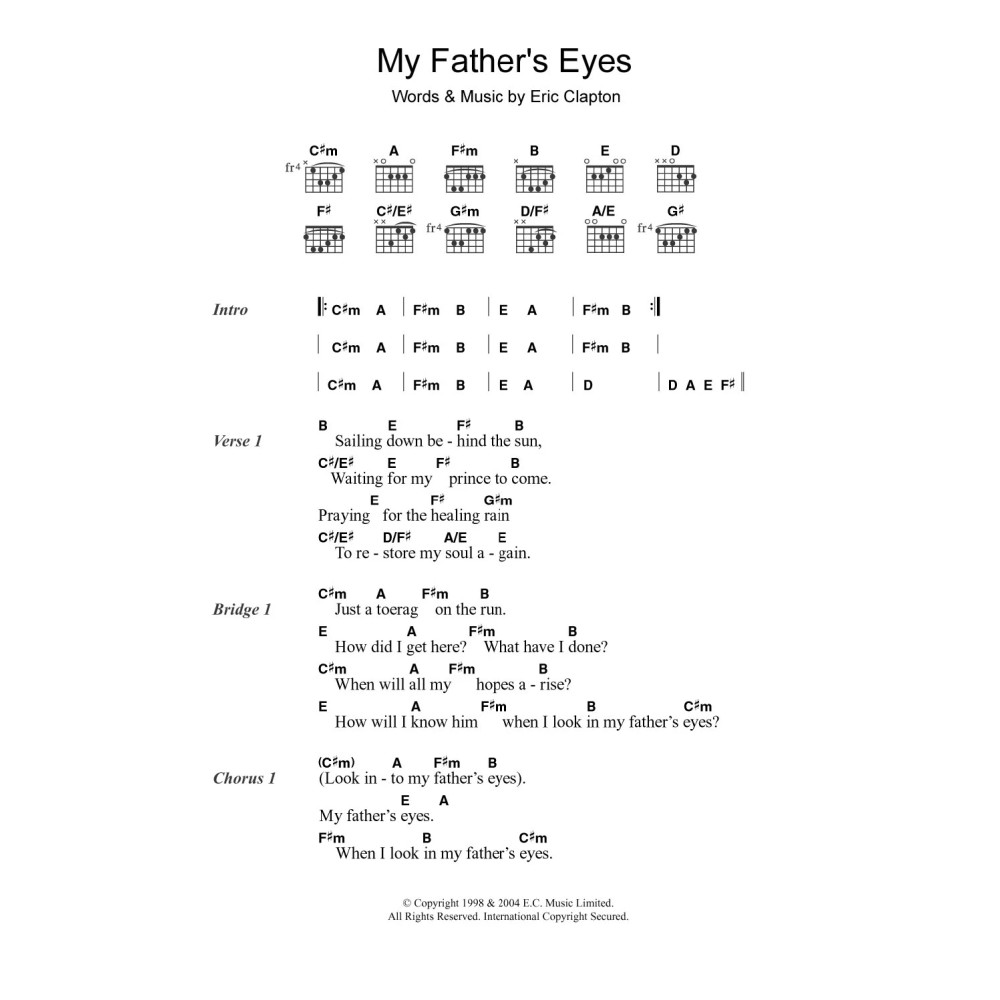 My Father's Eyes