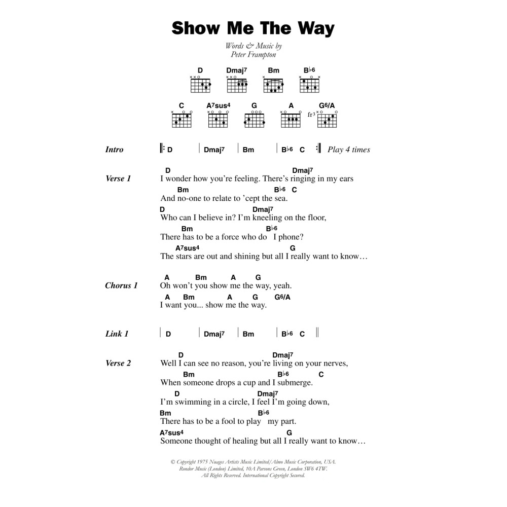 Show Me The Way