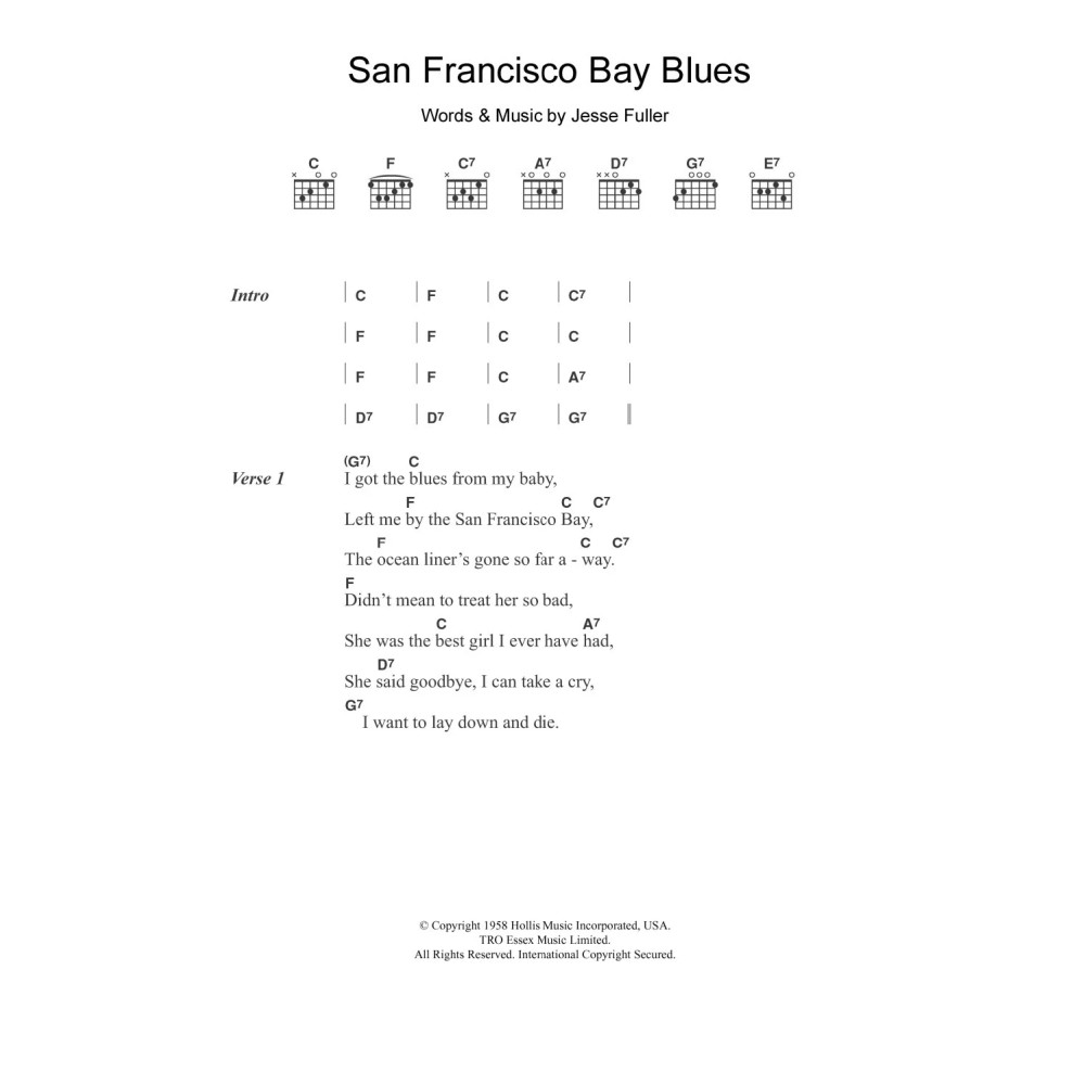 San Francisco Bay Blues