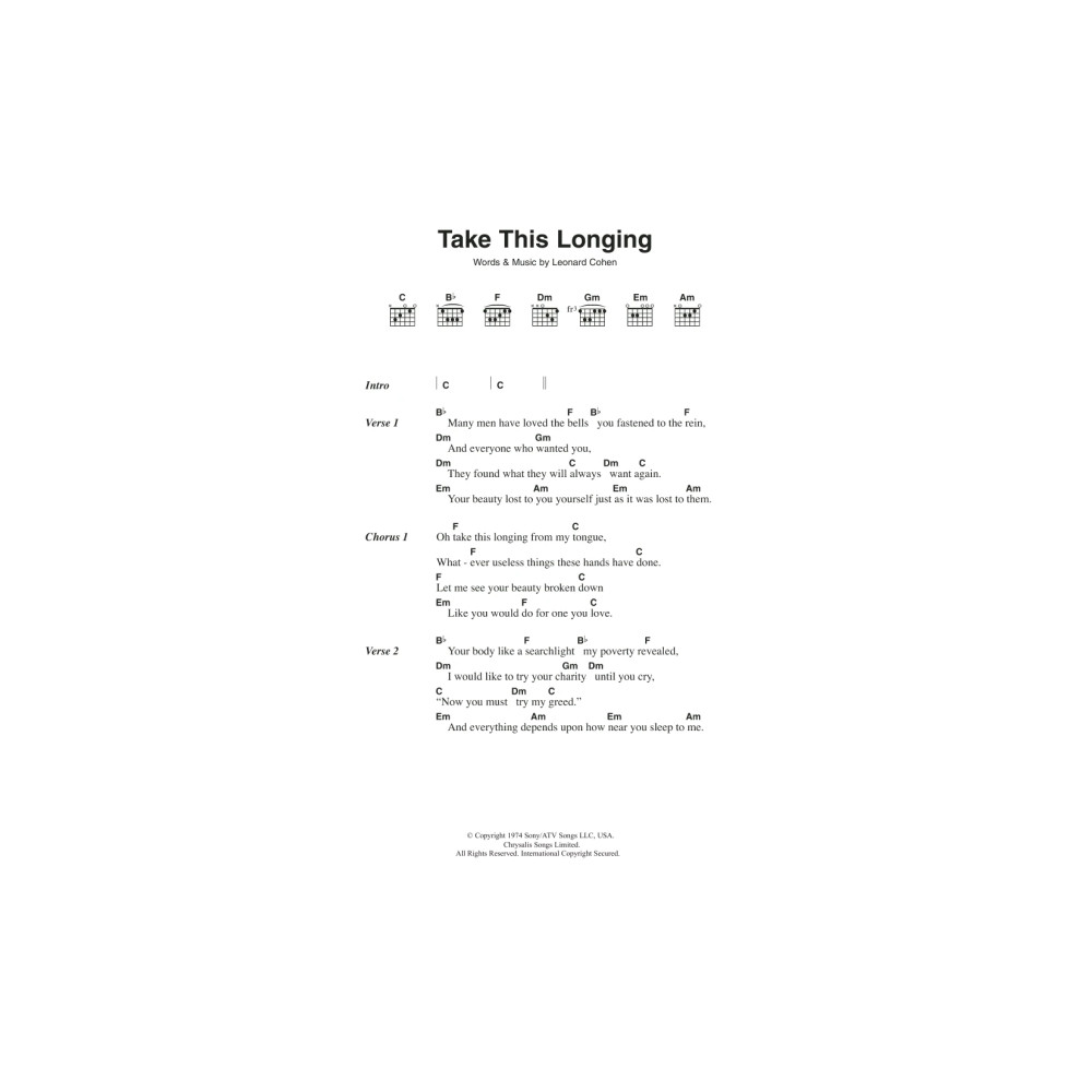 Take This Longing