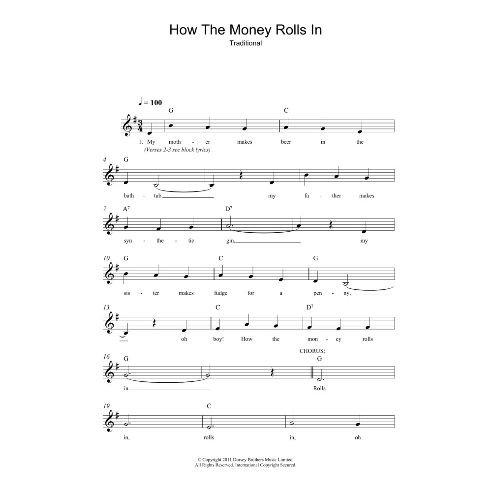 How The Money Rolls In