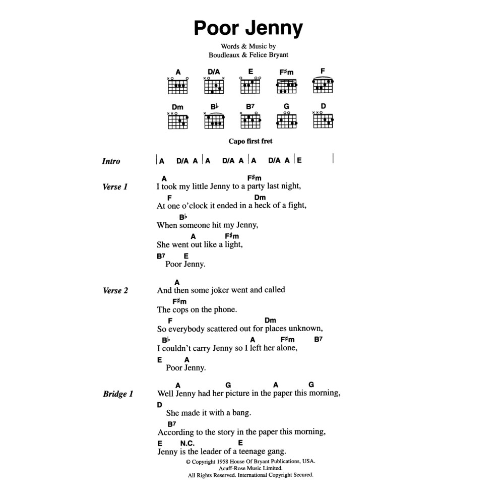 Poor Jenny